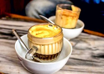 Các bước cơ bản để pha Cà Phê Trứng